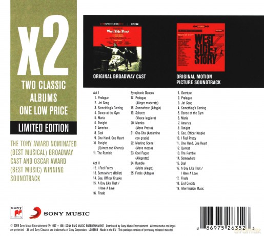 West Side Story soundtrack [2CD]