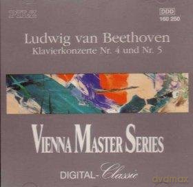 Beethoven: KLAVIERKONZERT Nr 4 UND Nr 5 [CD]