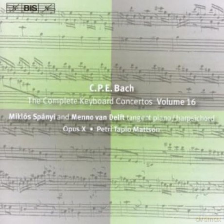 Spanyi/Van Delft/Opus X Ens.: Klavierkonzerte Vol.16 [CD]
