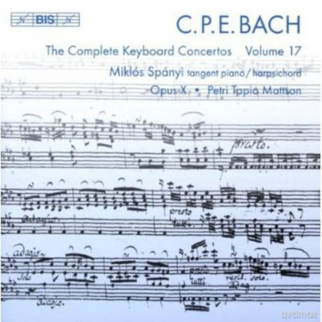 Spanyi/Opus X Ensemble/Mattson: Klavierkonzerte Vol.17 [CD]