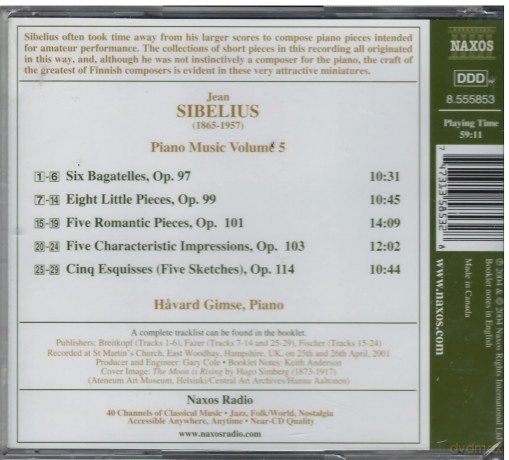 Gimse,Havard: Klavierminiaturen [CD]