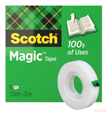 Scotch: Klebeb.Unsichtb.12mm/33m 11256