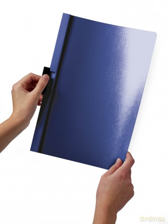 Klemmappe DURACLIP 3mm d-blau