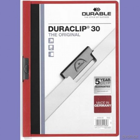 Klemmappe DURACLIP rot 3mm