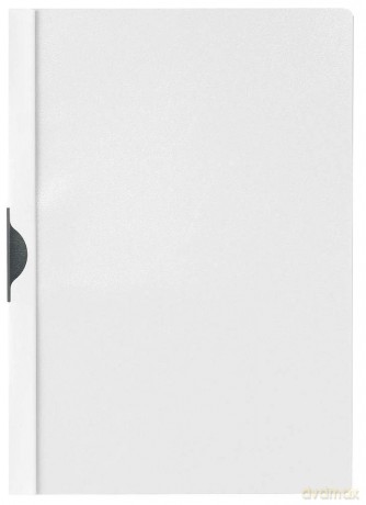 Klemmappe M. Metallclip weiss