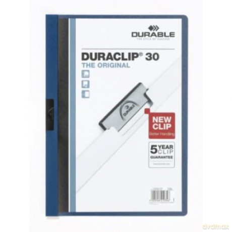 Klemm-Mappe DURACLIP dunkelbl.