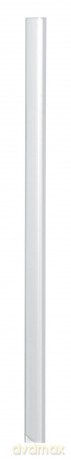 Durable: Klemmschienen 6mm Transp. 50St