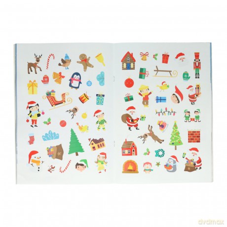 Kleur- en Activiteitenboek A4 Kerstmis
