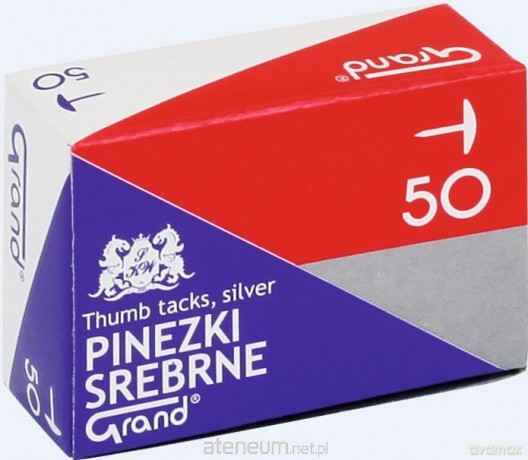 Pinezki srebrne (50 sztuk*10)