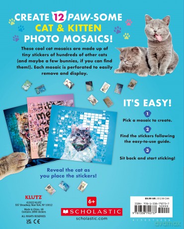 Klutzstickerphoto Catskitten [KSIĄŻKA]