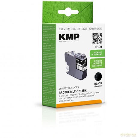 KMP B100 schwarz Tintenpatrone ersetzt b