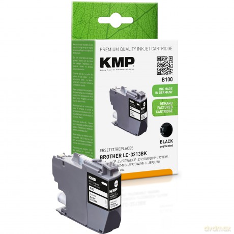 KMP B100 schwarz Tintenpatrone ersetzt b