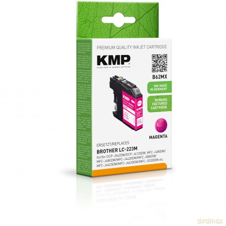 KMP B62MX magenta Tintenpatrone ersetzt