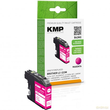 KMP B62MX magenta Tintenpatrone ersetzt
