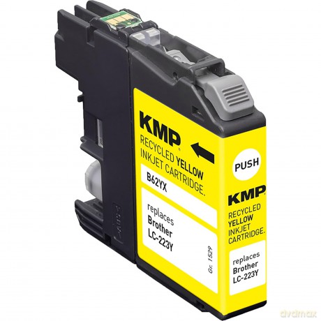 KMP B62YX gelb Tintenpatrone ersetzt bro