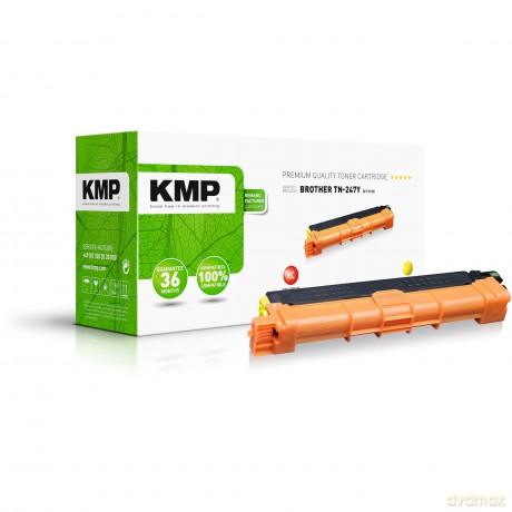 Kmp: KMP B-T112X gelb Toner kompatibel zu br