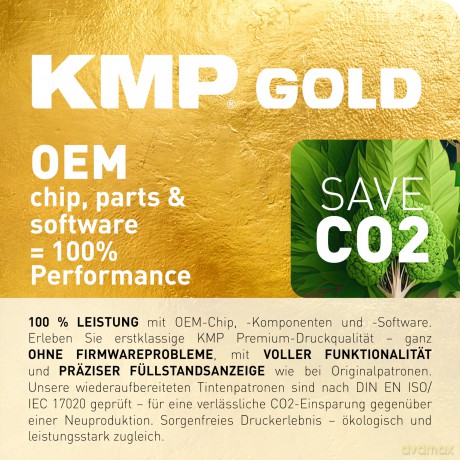 KMP GOLD Patrone HP 963XL 3YP35AE Multip