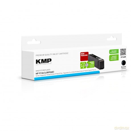 KMP H164B schwarz Tintenpatrone ersetzt