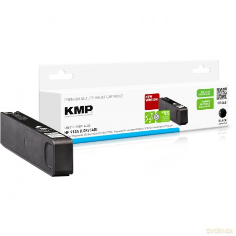 KMP H164B schwarz Tintenpatrone ersetzt