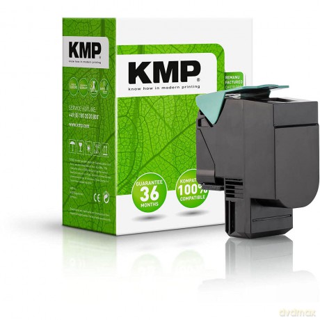 KMP L-T110B schwarz Toner ersetzt LEXMAR