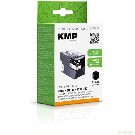 Kmp: KMP schwarz Druckerpatrone kompatibel z