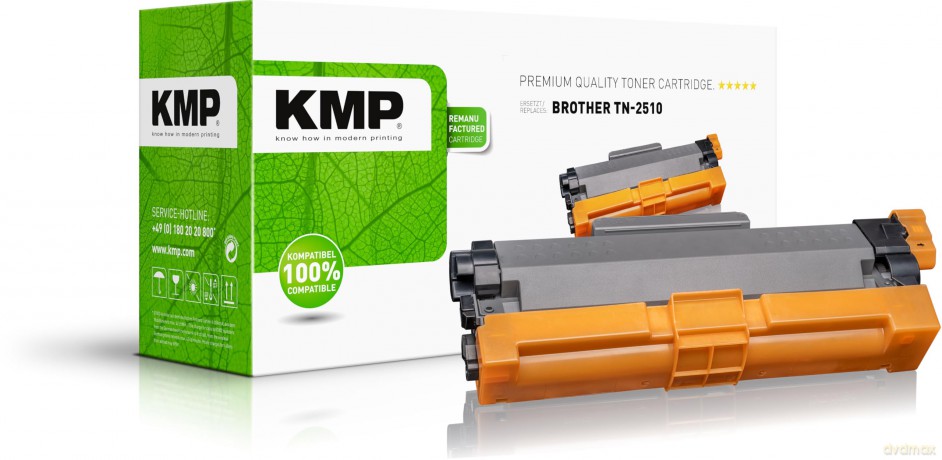 Kmp: KMP schwarz Toner kompatibel zu brother