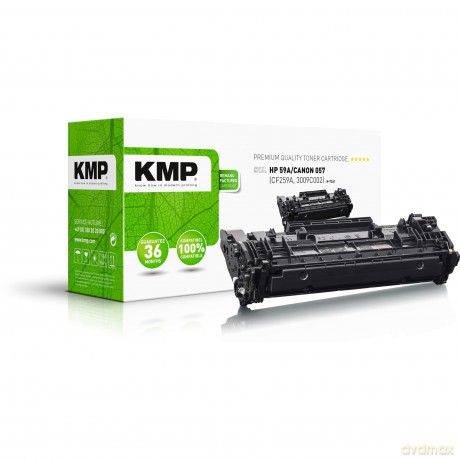 Kmp: KMP schwarz Toner kompatibel zu HP 59A;