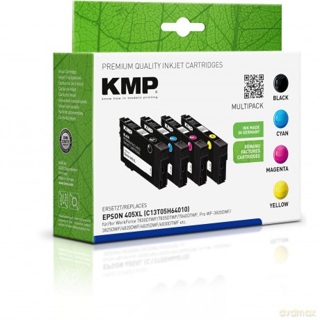 Kmp: KMP schwarz, cyan, magenta, gelb Drucke