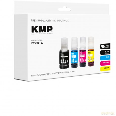 Kmp: KMP schwarz, cyan, magenta, gelb Tinten