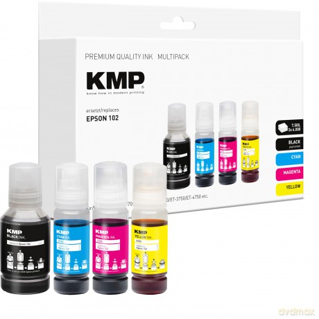 Kmp: KMP schwarz, cyan, magenta, gelb Tinten