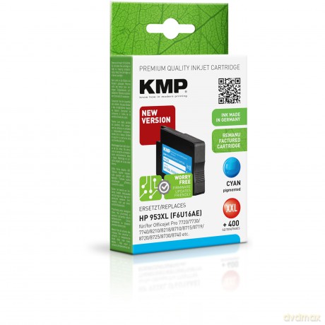 KMP Tinte ers. HP 953XL cyan