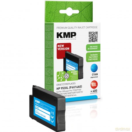 KMP Tinte ers. HP 953XL cyan