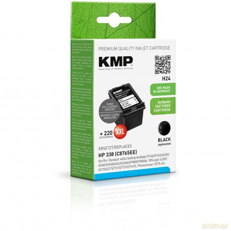 KMP Tinte ersetzt HP Nr.338