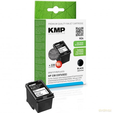 KMP Tinte ersetzt HP Nr.338