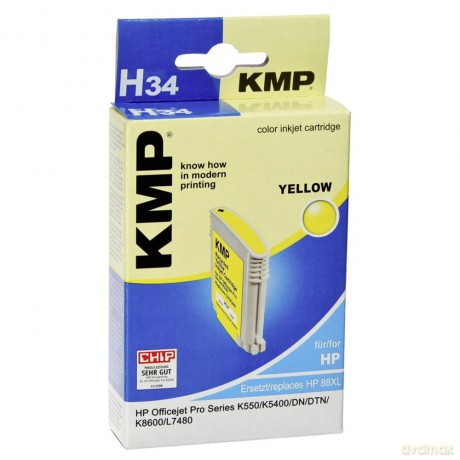 KMP Tinte ersetzt HP Nr.88