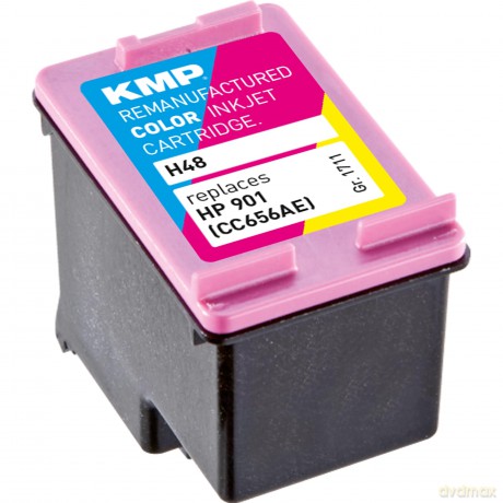 Kmp: KMP Tintenpatrone fźr HP CC656AE, 3-farb