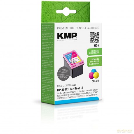 Kmp: KMP Tintenpatrone fźr HP CH564EE, 3-farb