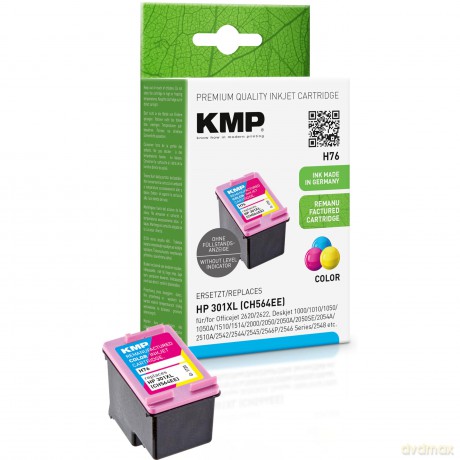 Kmp: KMP Tintenpatrone fźr HP CH564EE, 3-farb