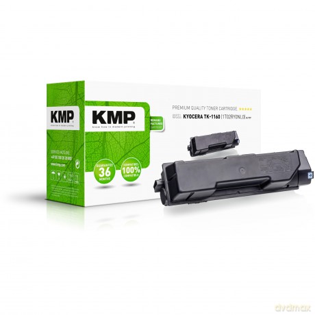 KMP Ton.ers.KYOCERA TK-1160 BK