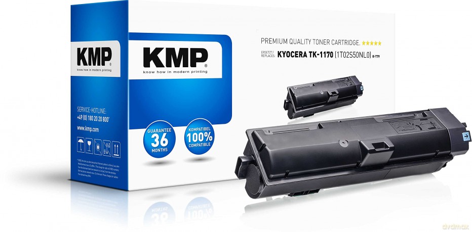 KMP Ton.ers.KYOCERA TK-1170 BK