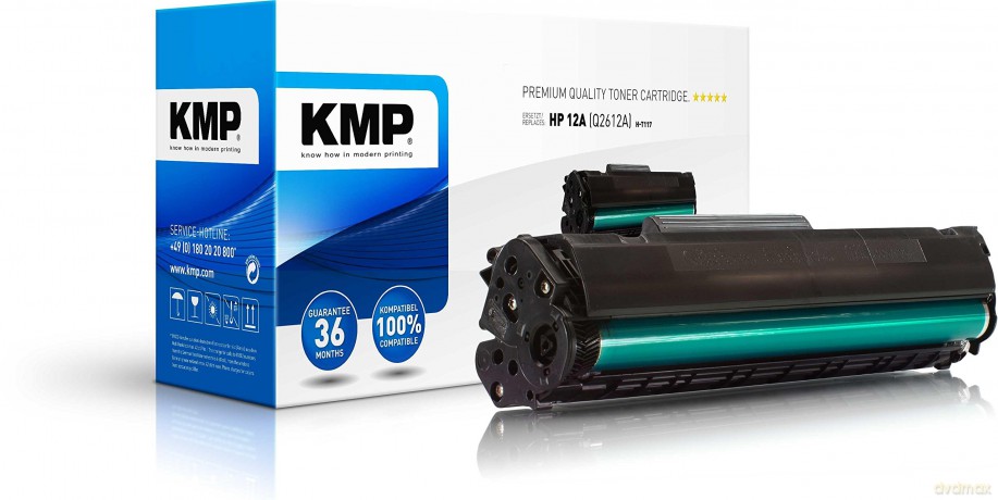 KMP Toner ers.HP Nr.12XXL Bk