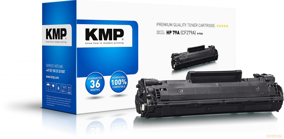 KMP Toner ersetzt HP 79A BK