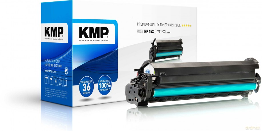 KMP Toner ersetzt HP Nr.15x