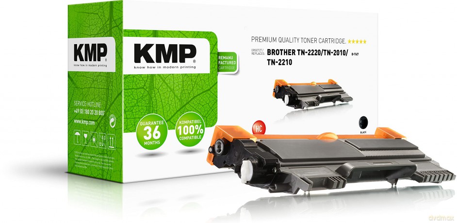 Kmp: KMP Toner fźr Brother TN2220, TN2010, sc