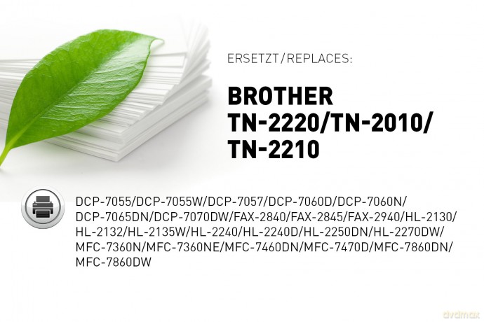 Kmp: KMP Toner fźr Brother TN2220, TN2010, sc