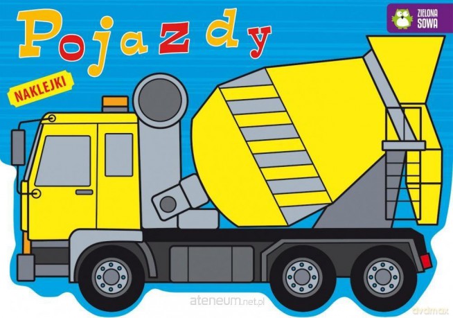 Pojazdy - kolorowanka [KSIĄŻKA]