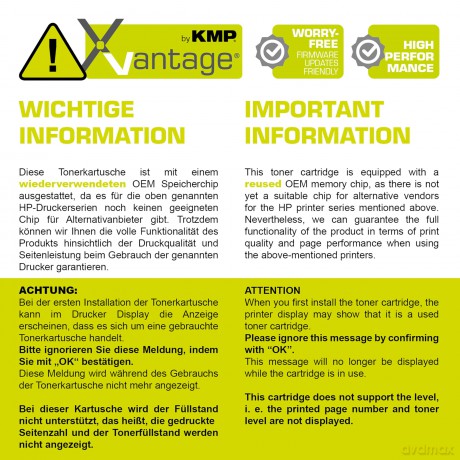 Kmp: KMP XVantage magenta Toner kompatibel