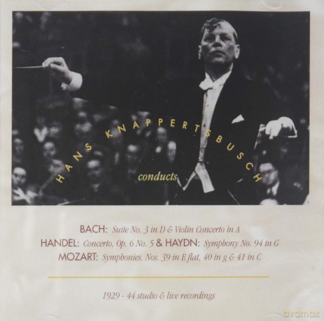 Knappertsbusch: Knappertsbusch Conducts Bach [2CD]