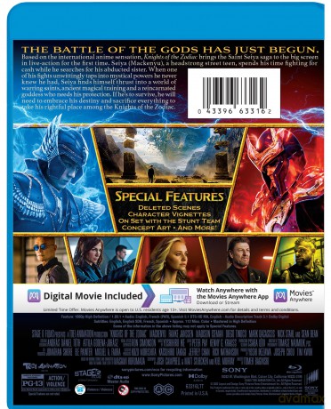 Knights Of The Zodiac [Blu-Ray]