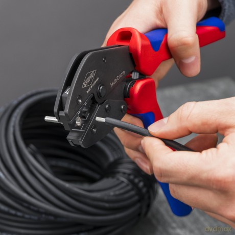 KNIPEX MultiCrimp fr PV. MC4/MC4 EVO2